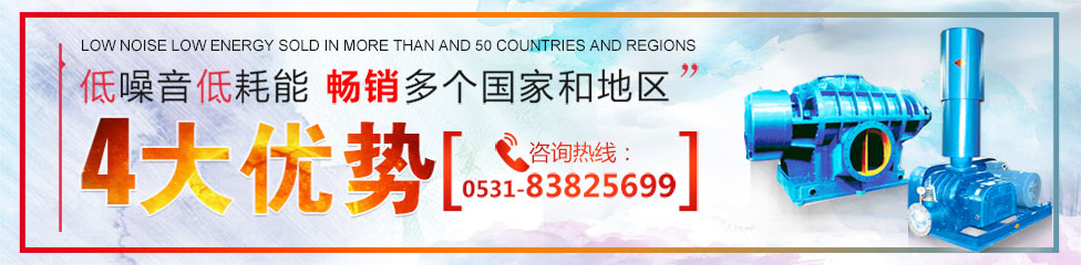 羅茨風(fēng)機(jī)、三葉羅茨鼓風(fēng)機(jī)、回轉(zhuǎn)式鼓風(fēng)機(jī)，低噪音低能耗，暢銷(xiāo)多個(gè)國(guó)家和地區(qū)